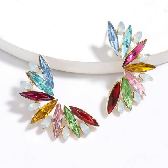 Elegant Full color earrings - Picture 1 of 7